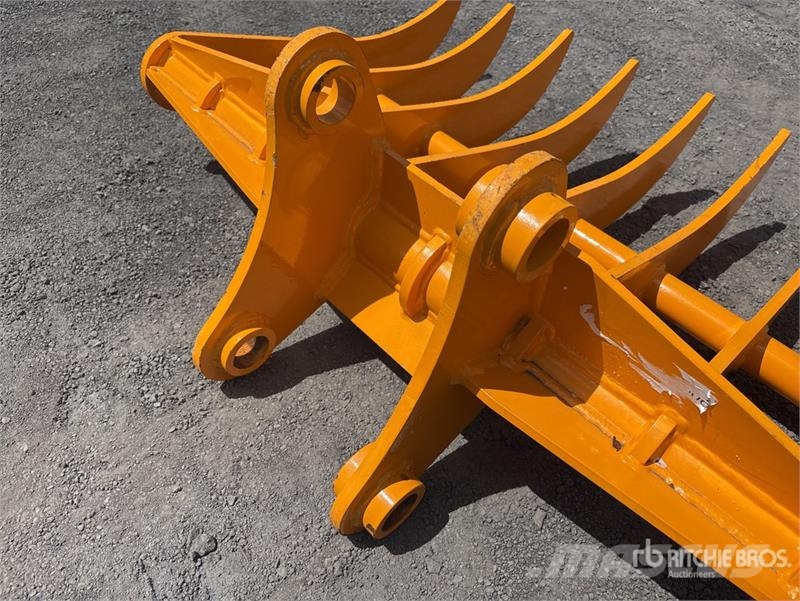  1135 mm Excavator Rake Vaalutid ja kaarutid