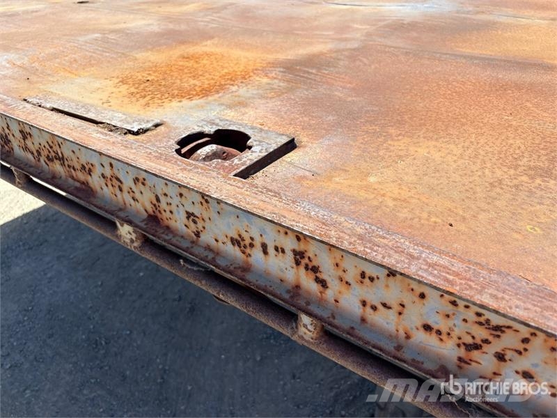 12.5 m Tri/A Flatbed Trailer Flatbed/Dropside trailers