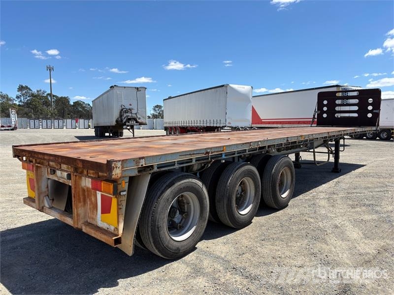 12.5 m Tri/A Flatbed Trailer Flatbed/Dropside trailers