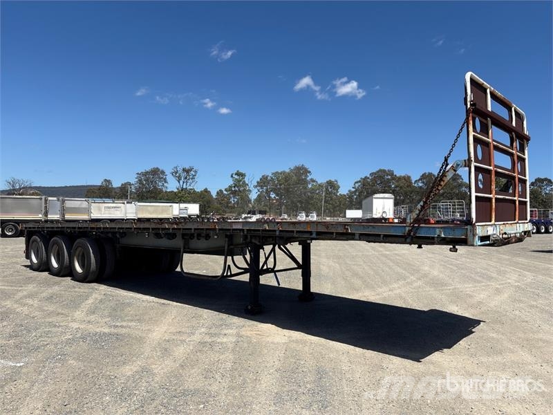 12.5 m Tri/A Flatbed Trailer Flatbed/Dropside trailers