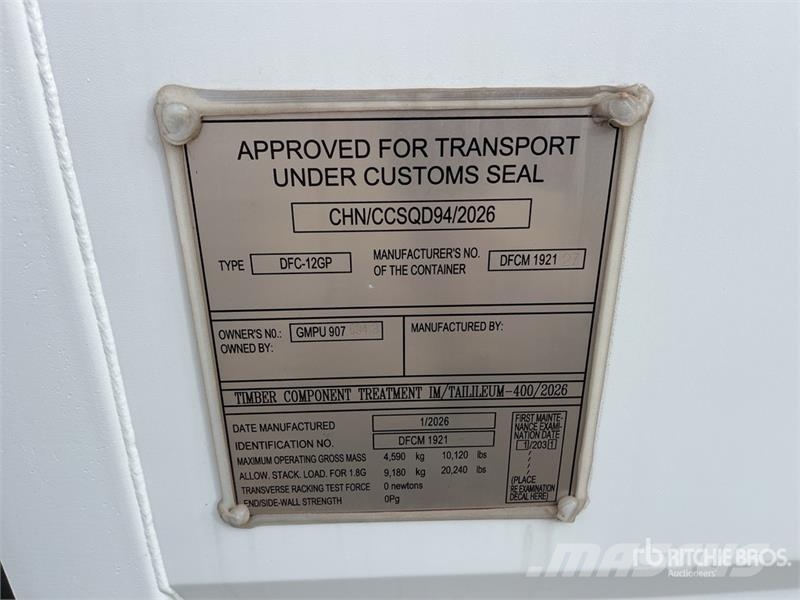  12 ft Storage Container Kontejnerji za skladiščenje