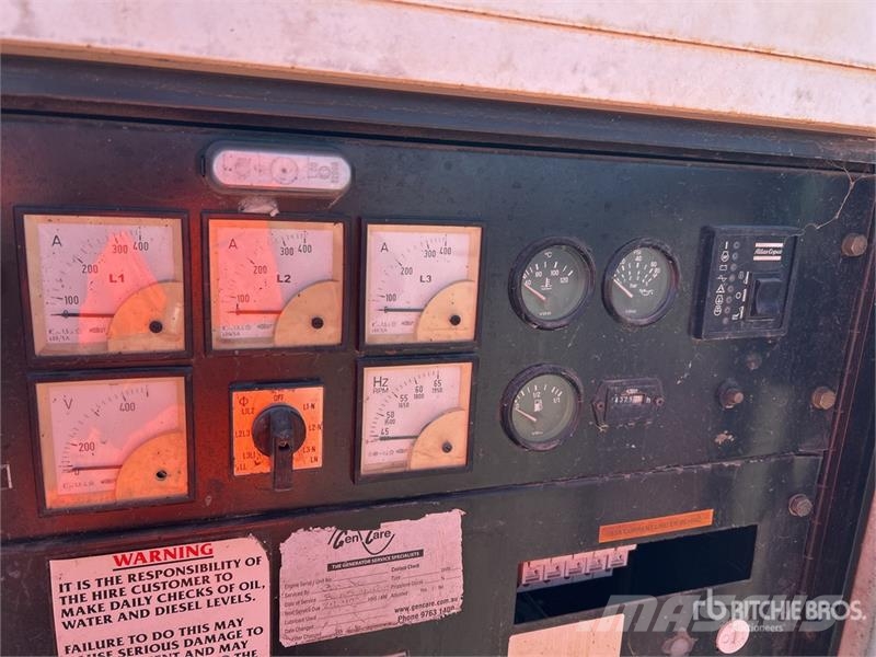 125 kVA Skid-Mounted Generator Set Diesel Generators