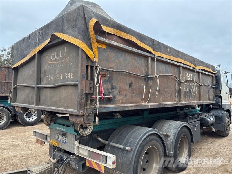  16 m3 Roll-Off Container Īpaši konteineri