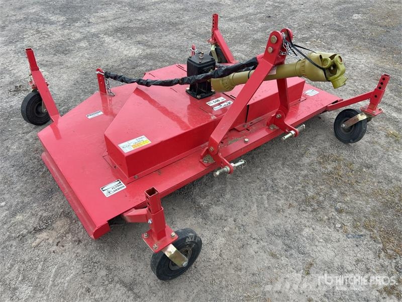  1800 mm 3-Point Hitch Rotary Cutter معدات جز نباتات البطاطس المتيبسة