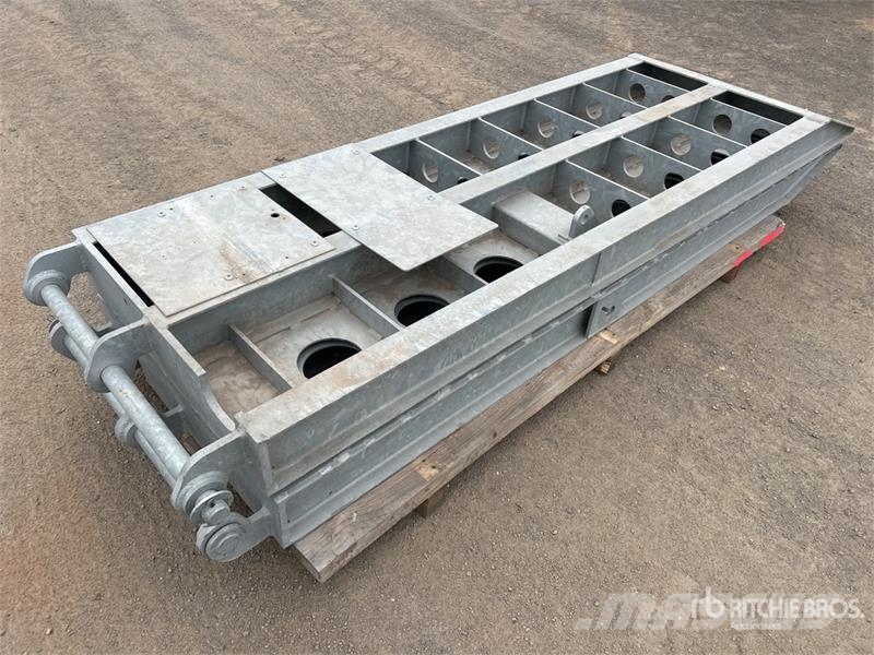 2.65 m Galvanized Trailer Ramps Other components
