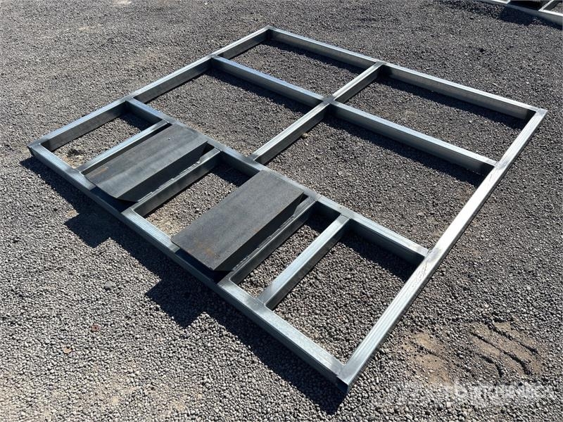  2100 mm Skid Steer Landplane زلاقات ميدانية
