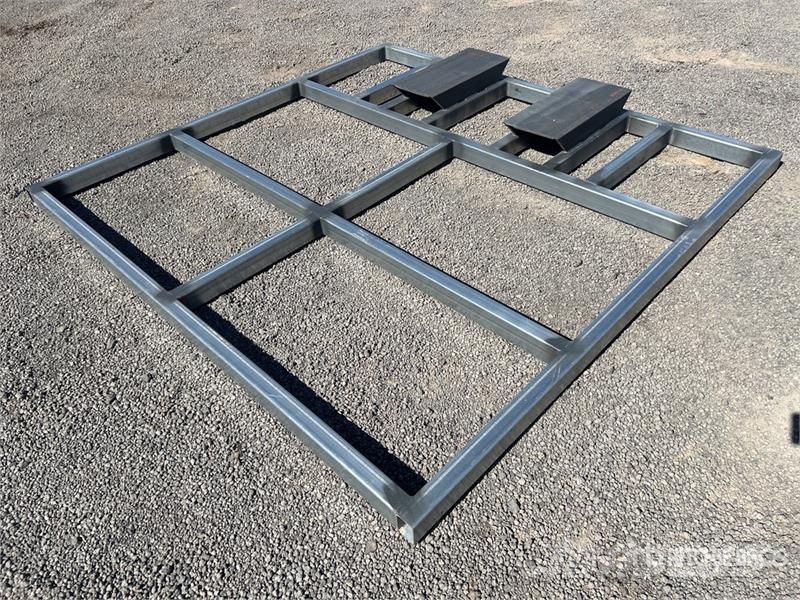  2100 mm Skid Steer Landplane زلاقات ميدانية