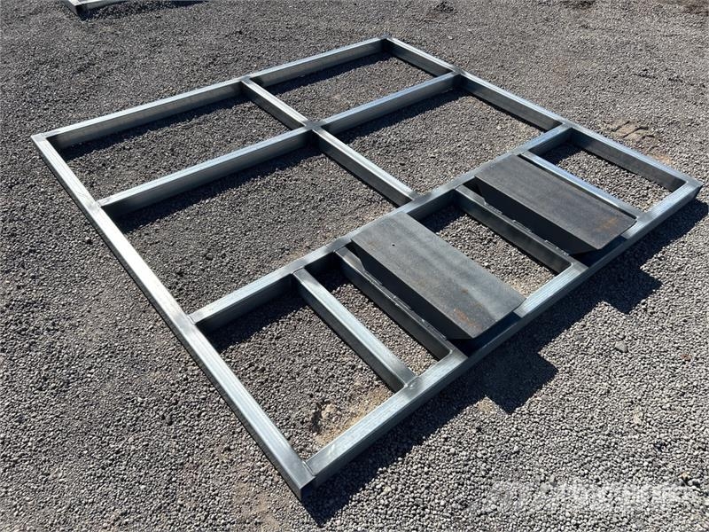  2100 mm Skid Steer Landplane زلاقات ميدانية