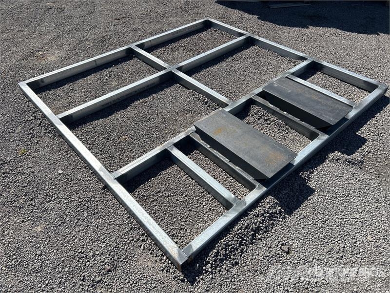  2100 mm Skid Steer Landplane 重型耙