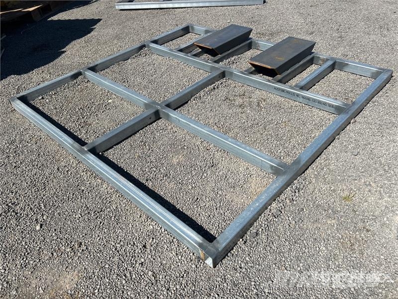  2100 mm Skid Steer Landplane 重型耙