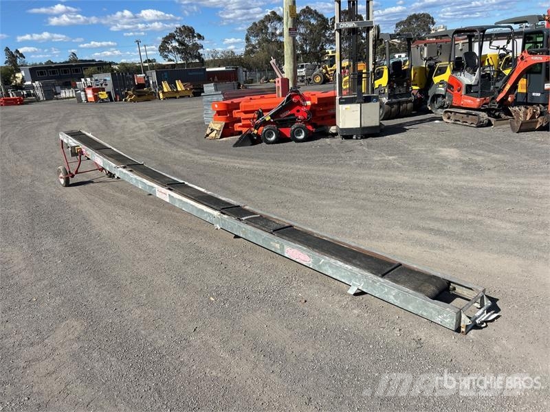  245 mm x 6640 mm Portable Construction Conveyor Be معدات البناء - غير ذلك