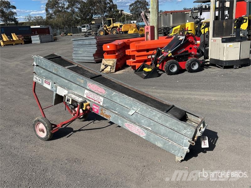  245 mm x 6640 mm Portable Construction Conveyor Be معدات البناء - غير ذلك