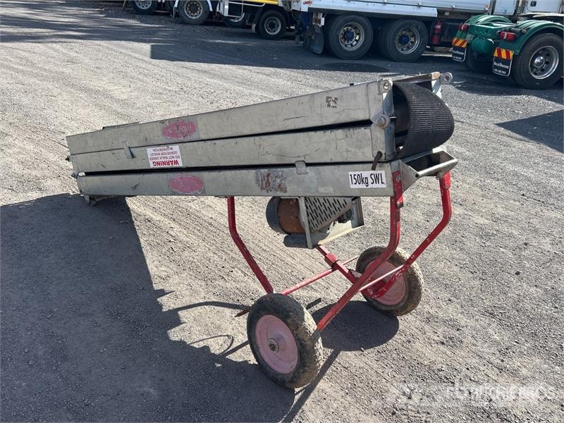  245 mm x 6640 mm Portable Construction Conveyor Be معدات البناء - غير ذلك