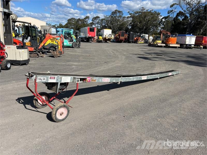  245 mm x 6640 mm Portable Construction Conveyor Be معدات البناء - غير ذلك
