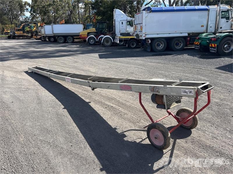  245 mm x 6640 mm Portable Construction Conveyor Be معدات البناء - غير ذلك