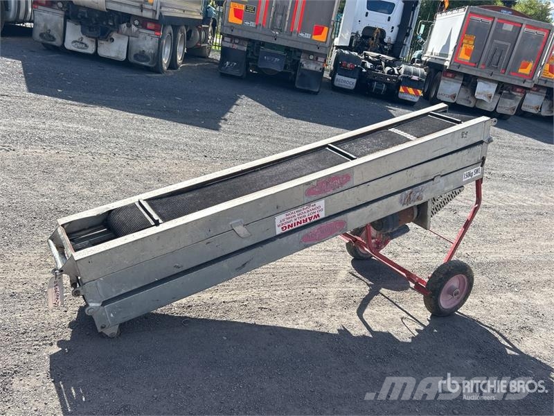  245 mm x 6640 mm Portable Construction Conveyor Be معدات البناء - غير ذلك