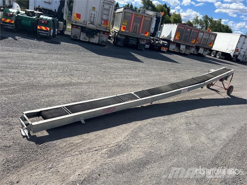  245 mm x 6640 mm Portable Construction Conveyor Be معدات البناء - غير ذلك