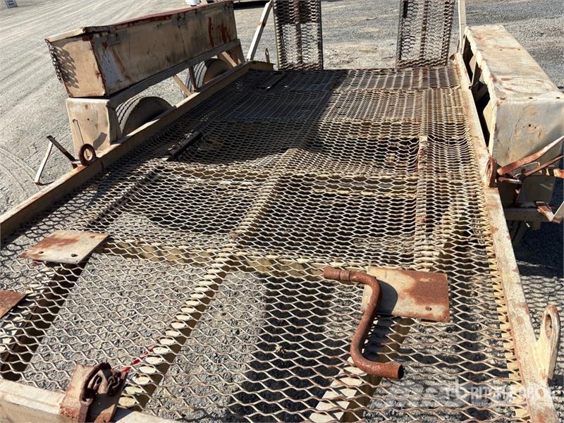 4.4 m Bogie/A Equipment Trailer Vehicle transport trailers