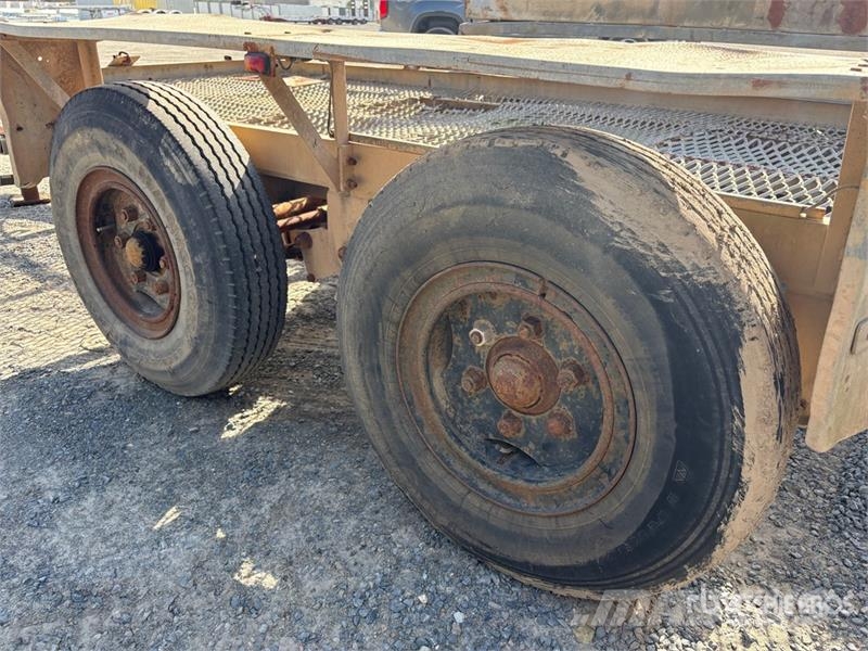 4.4 m Bogie/A Equipment Trailer Vehicle transport trailers