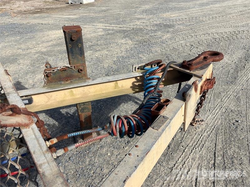 4.4 m Bogie/A Equipment Trailer Vehicle transport trailers