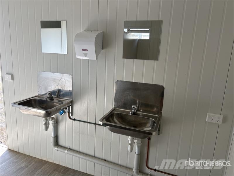  4.8 m x 3 m Skid-Mounted Portable Toilet Other components