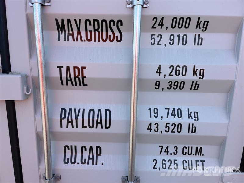  40 ft High Cube Multi-Door Storage Container (Unus Storage containers