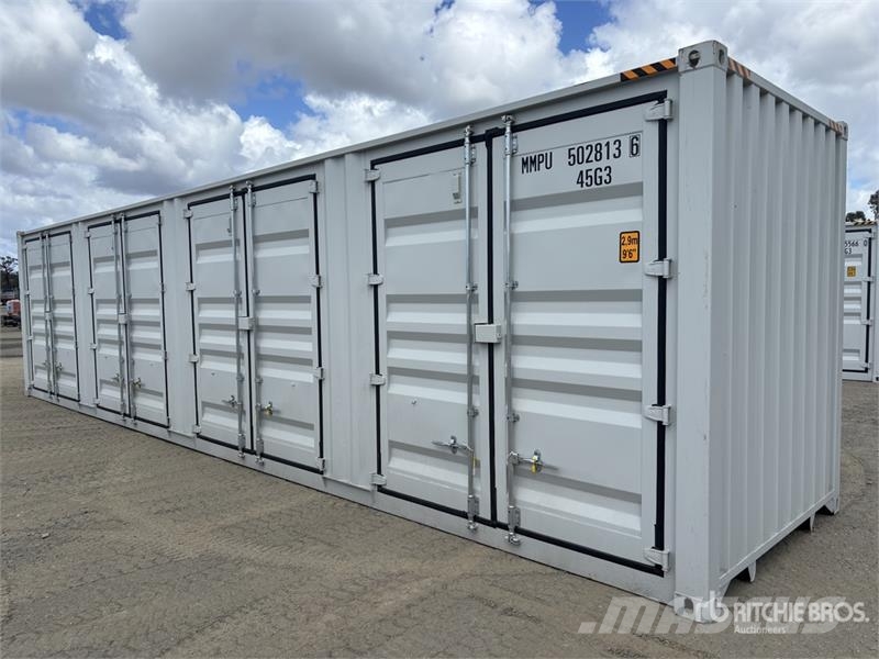 40 ft High Cube Multi-Door Storage Container Lagercontainere