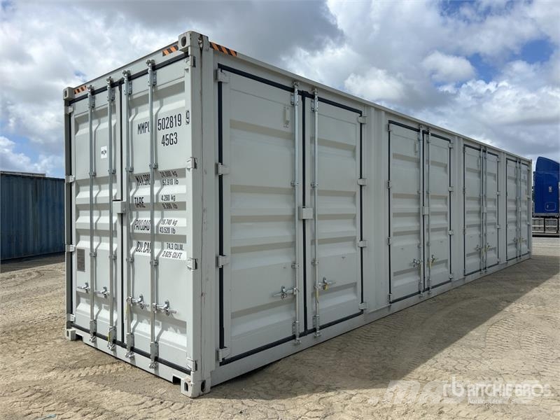 40 ft High Cube Multi-Door Storage Container (Unus 貯蔵