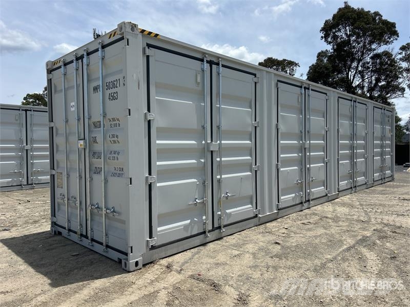 40 ft High Cube Multi-Door Storage Container (Unus Raktárkonténerek