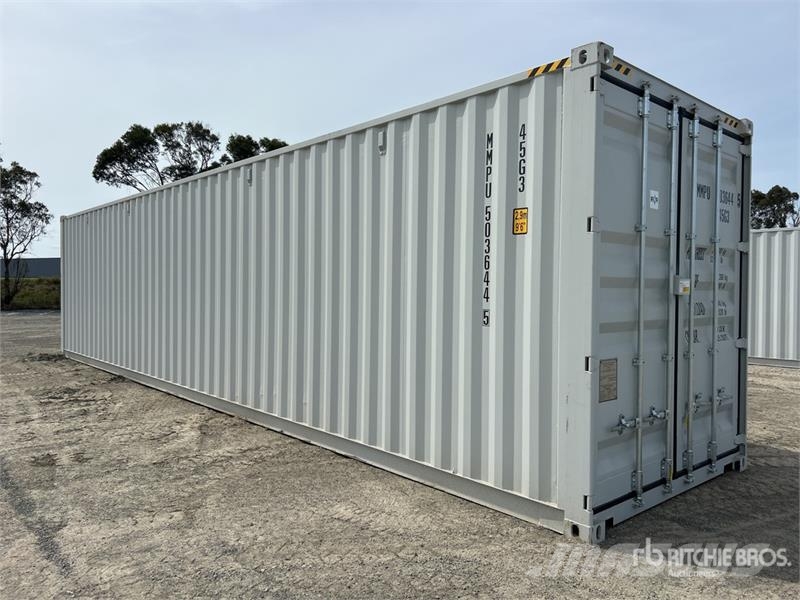 40 ft High Cube Multi-Door Storage Container (Unus Raktárkonténerek