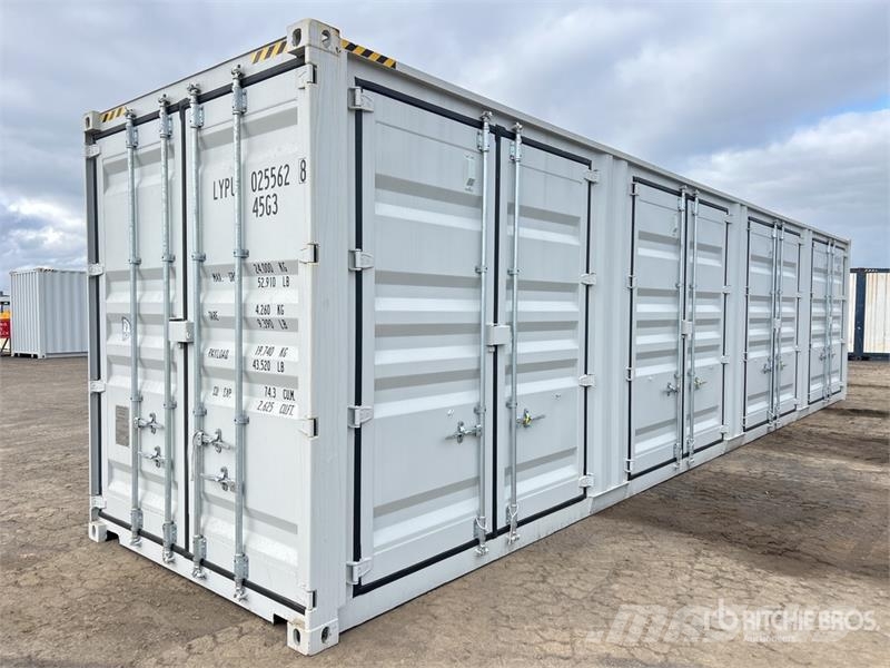  40 ft High Cube Multi-Door Storage Container Kontejnerji za skladiščenje