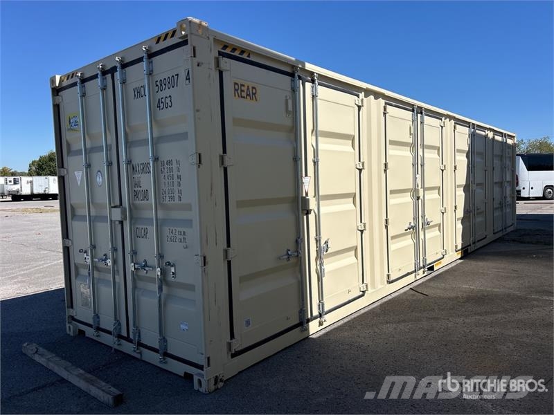  40 ft High Cube Multi-Door Storage Container (Unus Kontejneri za skladištenje
