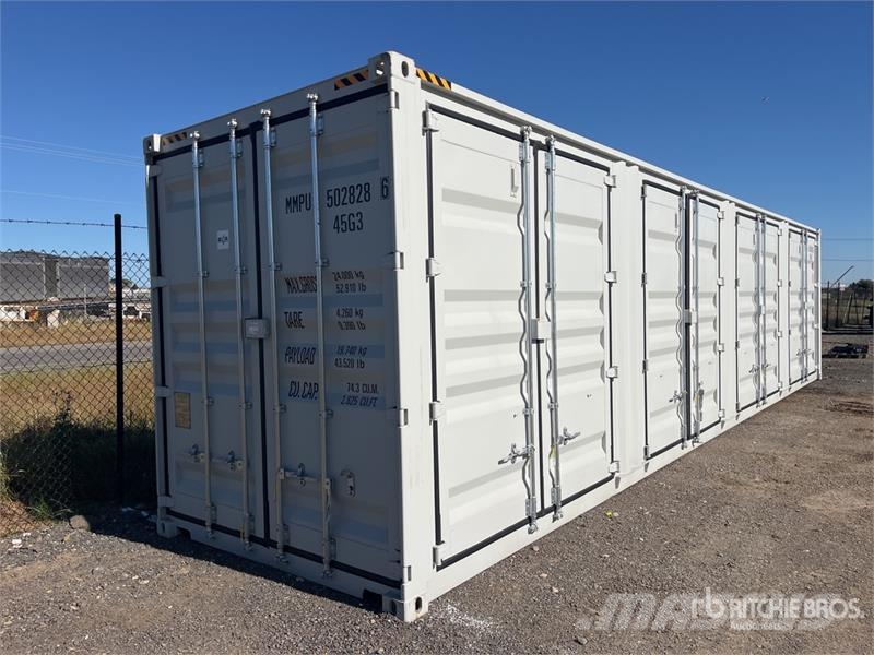 40 ft High Cube Multi-Door Storage Container (Unus Lagerbehälter