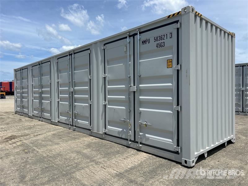 40 ft High Cube Multi-Door Storage Container (Unus Raktárkonténerek