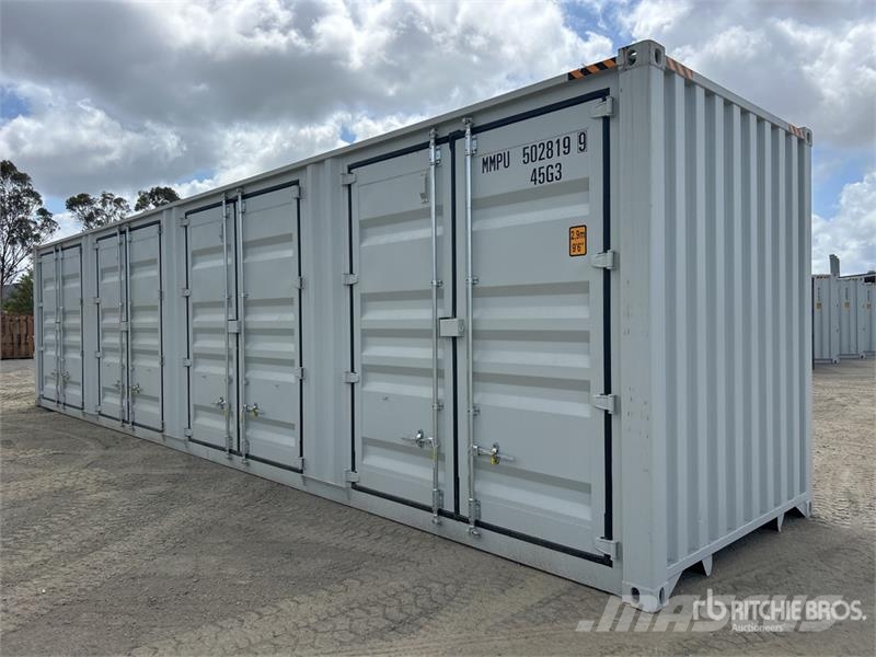 40 ft High Cube Multi-Door Storage Container (Unus 貯蔵