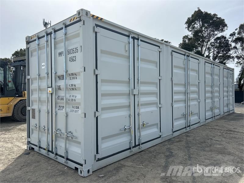 40 ft High Cube Multi-Door Storage Container (Unus Raktárkonténerek