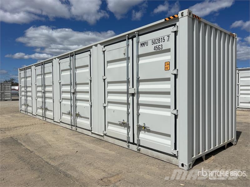 40 ft High Cube Multi-Door Storage Container (Unus 貯蔵