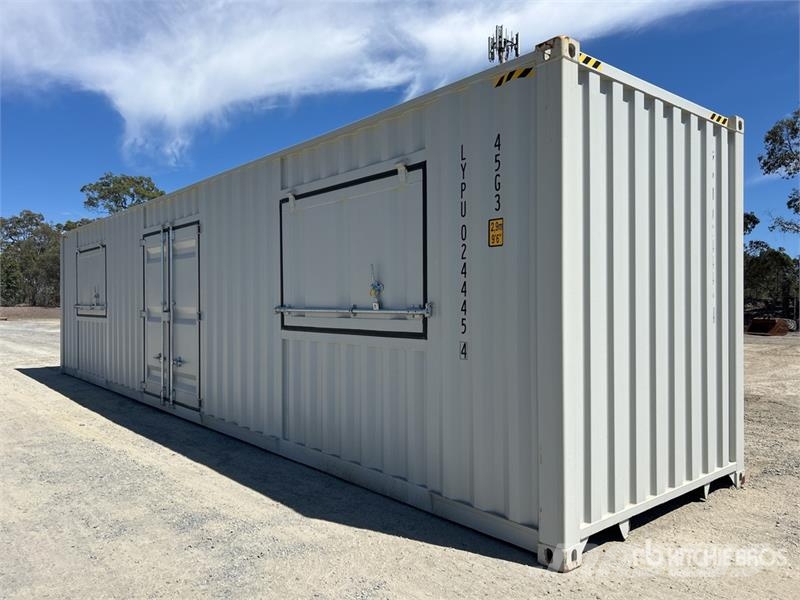 40 ft High Cube Multi-Door Storage Container Contenedores de almacenamiento