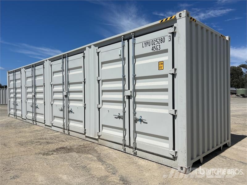 40 ft High Cube Multi-Door Storage Container Contenedores de almacenamiento