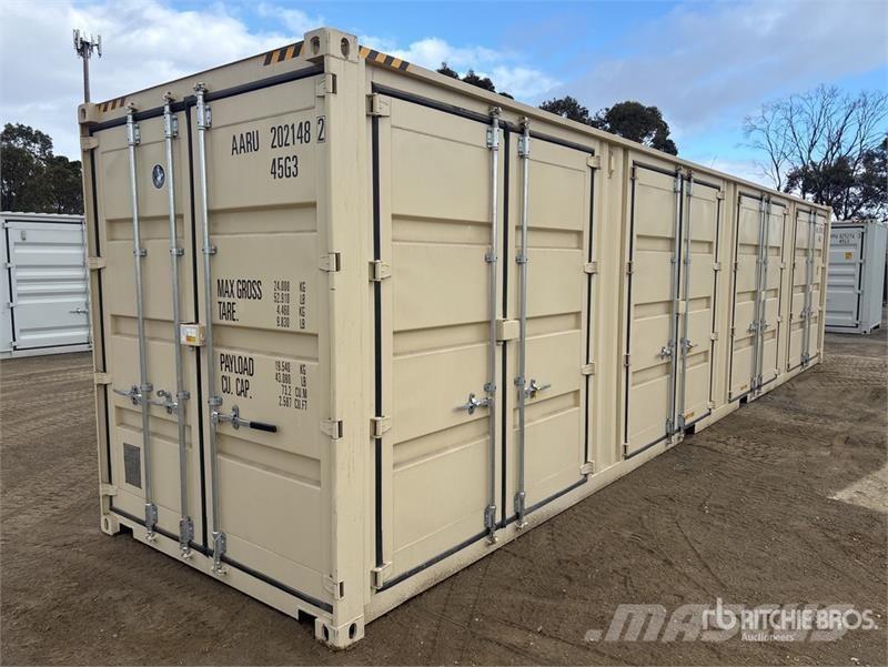  40 ft High Cube Multi-Door Storage Container 贮藏箱