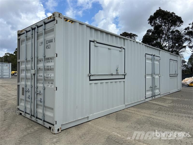 40 ft High Cube Multi-Door Storage Container 貯蔵