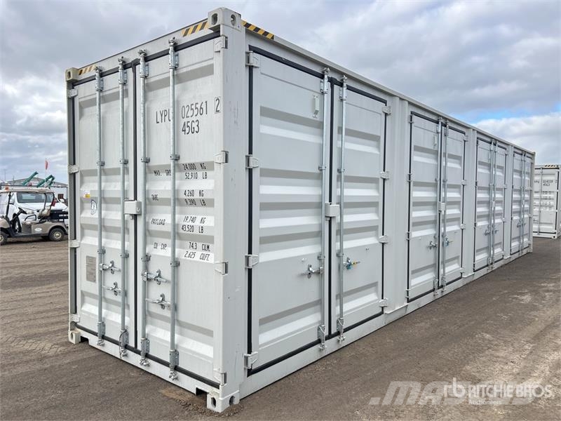 40 ft High Cube Multi-Door Storage Container Skladové kontejnery