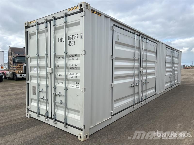 40 ft High Cube Multi-Door Storage Container Lagerbehälter