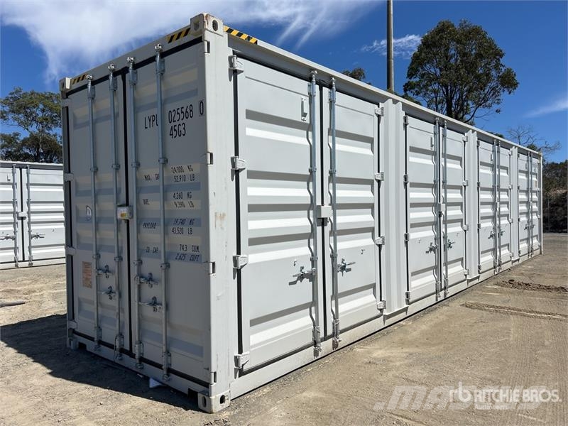  40 ft High Cube Multi-Door Storage Container Contenedores de almacenamiento