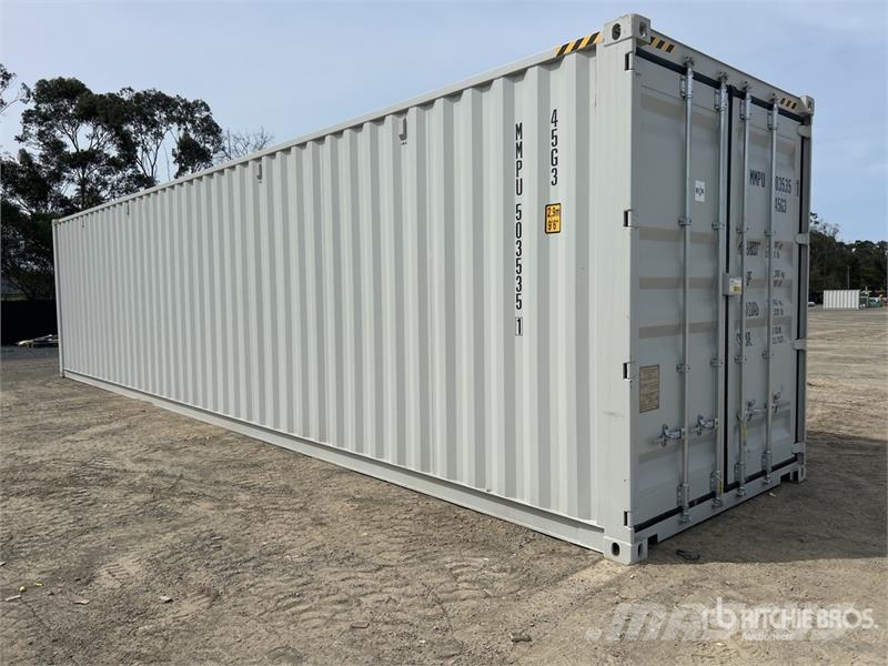 40 ft High Cube Multi-Door Storage Container (Unus Raktárkonténerek