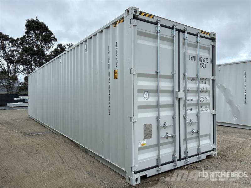 40 ft High Cube Multi-Door Storage Container حاويات تخزين
