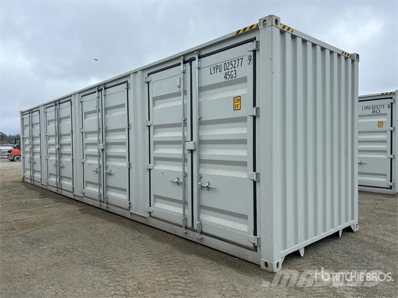  40 ft High Cube Multi-Door Storage Container Raktárkonténerek
