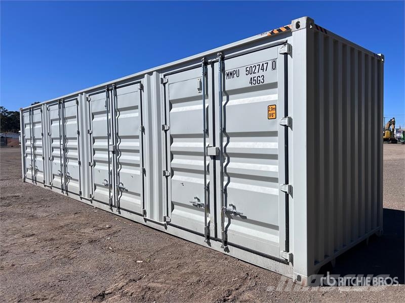  40 ft High Cube Multi-Door Storage Container Depolama konteynerleri