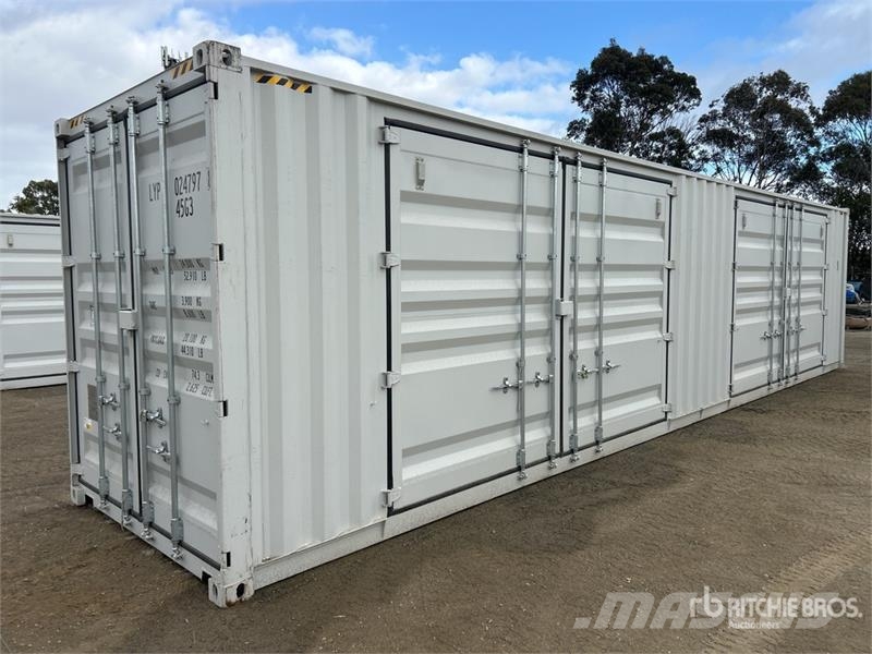  40 ft High Cube Multi-Door Storage Container 贮藏箱