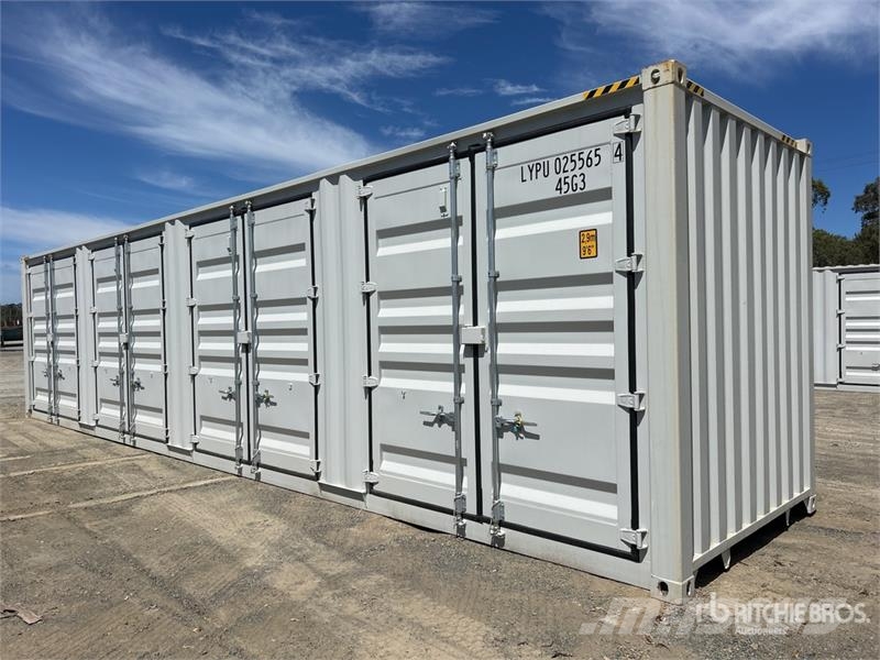 40 ft High Cube Multi-Door Storage Container Contenedores de almacenamiento